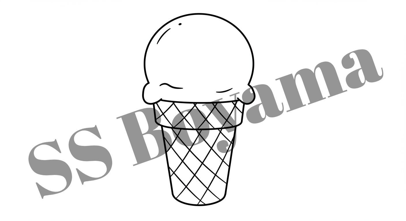 Tatlılar ve Pastalar Boyama Kitabı (PDF) – Okul Öncesi Sertifikalı - Görsel 6